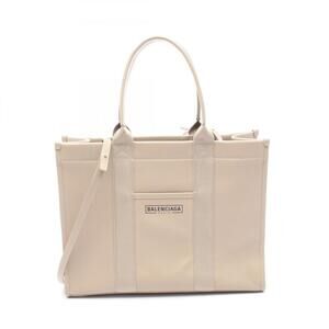 BALENCIAGA Beige Leather Tote Bag